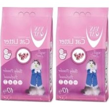 Parfümlü Kedi Kumu, 10 Kg, 2 Adet Paket