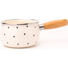 Emaylab Black Cupid Kalpli Sos ve Yumurta Tavası (16CM-1,3LITRE)