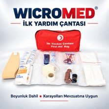Wicromed Ilk Yardım Çantası First Aid Kit (Boyunluklu)