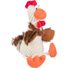 Mythriva Peluş Horoz Köpek Oyuncağı, 22 cm