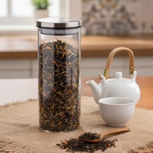 Mythriva 800ML Vakumlu Cam Kavanoz, Metal Kapak ve Hava Geçirmez
