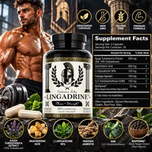 Centurion Labz Lingadrine Turkesteron %10 & Arachidonic & Fadogia Agrestis & Dım & %90 Epicatechin 90 Caps