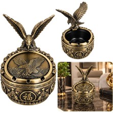 Sunup SN-38895 Antik Bronz Kartal Figürlü Dekoratif Küllük