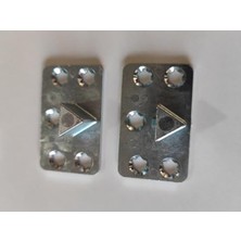 Mythriva Kapalı Yay Karşılığı 2 Adet Metal Köşe Koltuk Birleştirici Aparat
