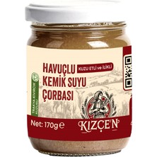 Kızçen Havuçlu Kuzu Etli ve Ilikli Kemik Suyu Çorbası (170 Gram)