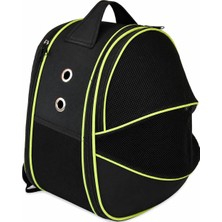 Xl Fileli Astronot Model Kedi Köpek Taşıma Çantası |10 kg | 32 × 27 × 43 cm - Siyah