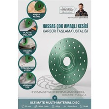 Gy Atelier Karbür Çok Amaçlı Kesme Disk 115MM Ahşap Plastik Taşlama Testeresi Avuç Içi Spiral Bıçağı 723516