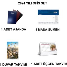 Gy Atelier 2024 Ofis Set, Ajanda, Masa Sümeni, Duvar Takvimi, Masa Takvimi