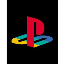 Zepplin Giyim Playstation Logo Color Büyük Sırt Patch Yama
