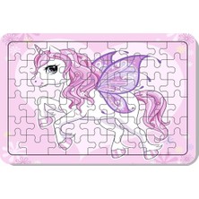 Gy Atelier Baskı Atölyesi 54 Parça Ahşap Puzzle Unicorn Pzl 1092