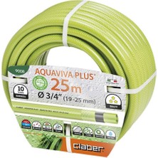 Gy Atelier 9008 Aquaviva Plus Bahçe Hortumu, (3/4 Inç) 25 Metre