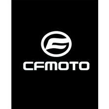 Zepplin Giyim Cfmoto Logo White Büyük Sırt Patch Yama