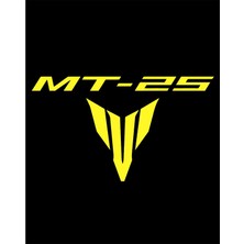 Zepplin Giyim Yamaha mt 25 Logo Büyük Sırt Patch Yama