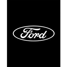 Zepplin Giyim Ford Logo Text Büyük Sırt Patch Yama