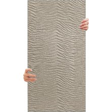 Gy Atelier 3D Kendinden Yapışkanlı Duvar Kağıdı Yeni Nesil Akustik Keçe Panel Desenli 52X98 cm (Ekru, 10 Adet 5 M²)
