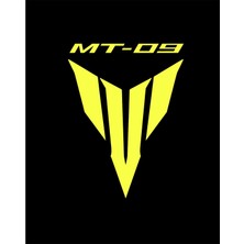 Zepplin Giyim Yamaha mt 09 Logo Text Büyük Sırt Patch Yama