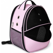 Gy Atelier Xl Fileli Astronot Model Kedi Köpek Taşıma Çantası |10 kg | 32 × 27 × 43 cm - Pembe