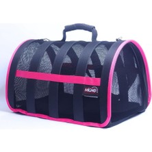 Gy Atelier Astra Fileli Model Kedi Köpek Taşıma Çantası, 46X30X27 Cm, Pembe