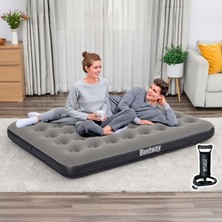 Gy Atelier Ultra Queen 2 Kişilik Şişme Yatak + El Pompası Hediyeli 191X137X22CM 671GZ BW143