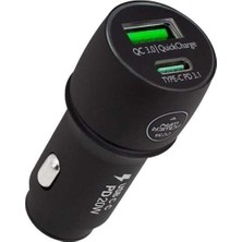 Gy Atelier Powerway CC35 Yeni Nesil Usb-C (Iphone To Type-C) Araç Şarj Seti (PD18W)