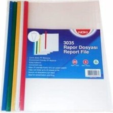 Odea Sıkıştırmalı Rapor Dosyası Şeffaf A4 5'li Paket 3035