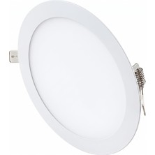 Gy Atelier Cata CT-5169B 18 Watt 6400K Beyaz - Slim Sıva Altı LED Panel Armatür - Ince Kasa Yuvarlak Tavan Spot Lambası, Trafolu - 1 Adet