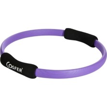 Odea 38 cm Pilates Çemberi Sünger - Mor Mor