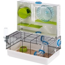 Odea Olımpıa Tünelli ve Oyun Alanlı Hamster Kafesi, 46 x 29,5 x 54 cm