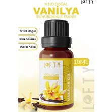 Odea Lofty Vanilya Saf Uçucu Yağ (10ML) -%100 Doğal Esansiyel Yağ | Buhurdanlık, Difüzör ve Oda Kokusu Için Ferahlatıcı Etki