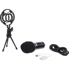 Gy Atelier Lastvoice BM800 Sy Mini Tripodlu Youtuber Twitch Yayıncı Mikrofonu
