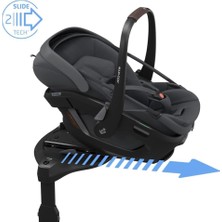 Odea Coral Slidepro Isofix Bazalı 360 Dönebilen Tam Yatabilen Modüler 0-13 kg Ana Kucağı Graph