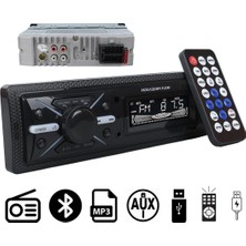 Gy Atelier CS-960 7 Renkli Çift Usb/sd/fm/aux/bluetooth Kumandalı Oto Teyp 4X60 Watt