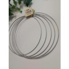 Gy Atelier Enludo Metal Makrome Çember 30 cm 5li Set Galvanizli Kasnak Halka Düş Kapanı ENDSETCEM30