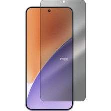 Odea Xiaomi 15 Ile Uyumlu Hayalet Ekran Koruyucu, Yandan Görünmeyen Anti-Spy Gizlilik (Privacy) Koruması, 9h Temperli Nano Kırılmaz Esnek Cam, Parlama ve Parmak Izi Önleyici
