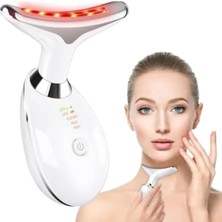 Odea 7-Renkli LED Elektrikli Yüz Masajı, Yüz ve Boyun Için Isıtmalı Güzellik Aracı, Evde Kullanım Için Rahatlatıcı Cilt Bakımı Cihazı