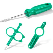 Gy Atelier Hunter Mp Pgp ile Uyumlu 3 Paket Yağmurlama Ayarı Aleti, Rainbird 5000 Yağmurlama Başlığı, Çim Sulama Yağmurlama Sistemi Onarımı Için Yağmurlama Anahtar Aracı Ayar Anahtarı, Yeşil