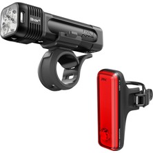 Odea Blinder 1400 & R-150 Bisiklet Işık Seti, USB Şarj Edilebilir Led'ler