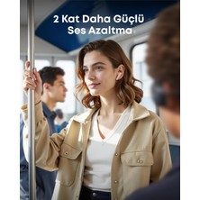 Gy Atelier Anker Soundcore Liberty 5 Kulak Içi Bluetooth Kulaklık, Gerçek Zamanlı Gürültü Engelleme, 2 Kat Daha Güçlü Ses Azaltma, Hızlı Şarj, Dolby Audio, Pembe - A3957