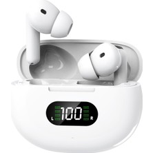 Gy Atelier Kablosuz Kulaklıklar, Bluetooth Kulaklıklar, 45H Oynatma LED Güç Ekranlı Kulaklıklar, Gelişmiş Gürültü Engelleme Özelliğine Sahip Su Geçirmez Kulak Içi Kulaklıklar, Düşük Gecikme Hızlı Şarj