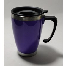 Odea Mor Kulplu 250ML Termos Kaliteli Paslanmaz Çelik Bardak, 737382738283