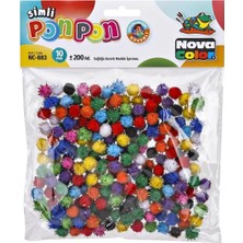 Odea Simli Ponpon 200 Adet NC-883