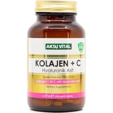 Odea Vital Kolajen + C Vitamini & Hyaluronik Asit 60 Tablet