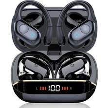 Gy Atelier Kablosuz Kulaklıklar Bluetooth 5.4 Kulaklıklar 75H Çalma Süresi Stereo Derin Bas Spor Kulak Tomurcukları, 4 Enc Mikrofonlu LED Ekranlı Bluetooth Kulaklıklar, Egzersiz/koşu Için Ip7 Su Geçirmez
