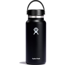 Odea Geniş Kapak Termos 946 ml (32 Oz) - Siyah