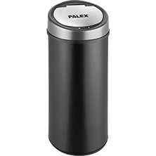 Gy Atelier Geseus Palex Sensörlü Şarzlı 30 Litre Siyah Çöp Kovası