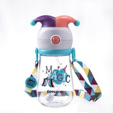 Odea Rovco Magic Tritan Joker Cup Bebek/çocuk - Matara- 350 Ml. (Turkuaz)