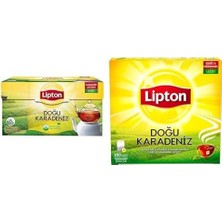 Odea Doğu Karadeniz 100'LÜ Demlik & Bardak Süzen Poşet Bergamot Aromalı Siyah Çay