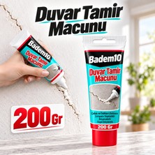 Odea Duvar Tamir Macunu 200 Gram Akrilik Çatlak Delik Dolgusu Boyanabilir Zımparalanabilir Suya Dayanıklı