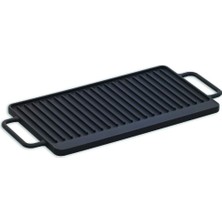 Odea 26X42 Büyük Grill Döküm Izgara Siyah