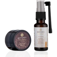 Bioterra Organik  Propolis Ağız Spreyi 20 ml +Organik Balm 15 ml